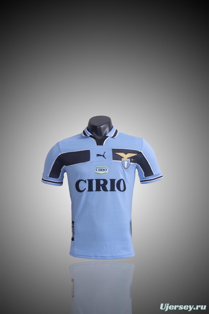 RETRO 98/00 Lazio Home Soccer Jersey