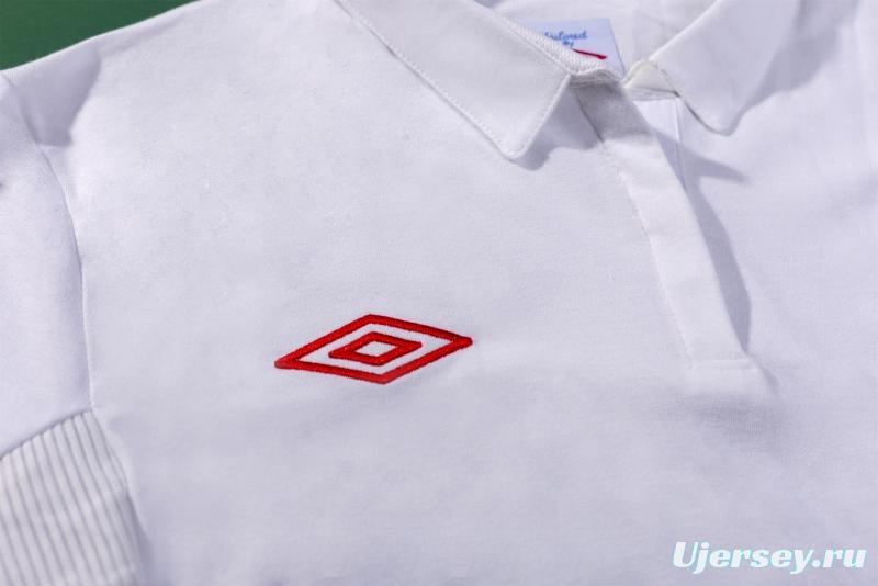 Retro 2010 England Home Soccer Jersey