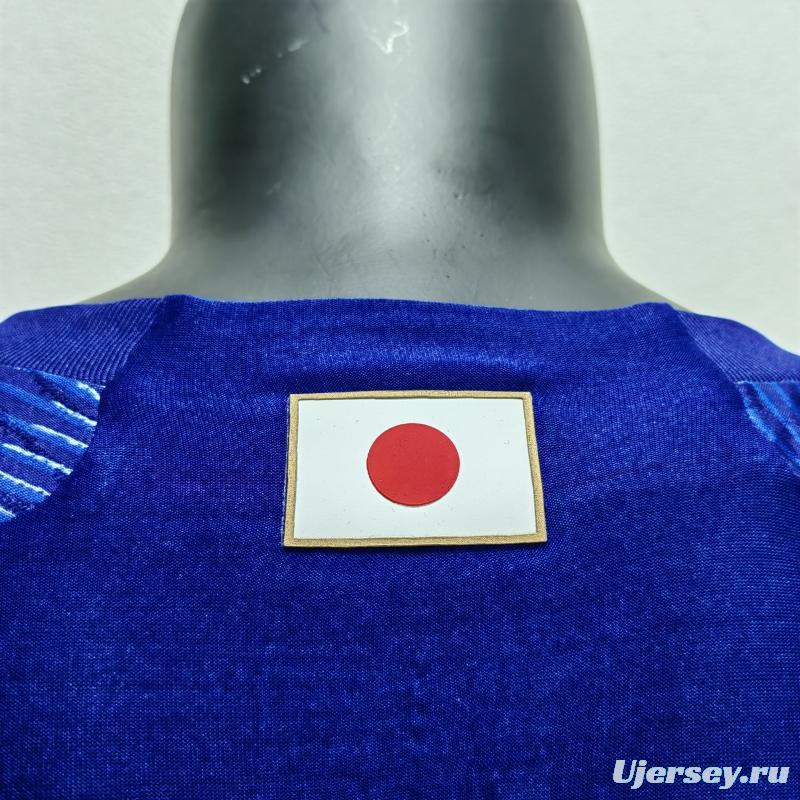 Player Version 2022 Japan Home Soccer Jersey