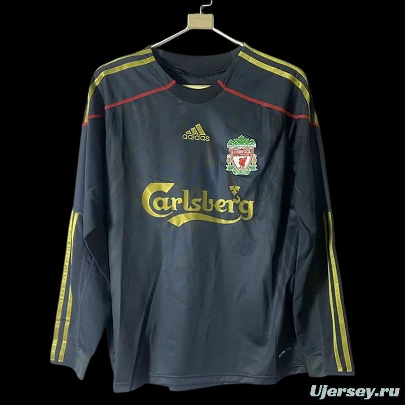 Retro 09/10 Liverpool Away Long Sleeve Jersey