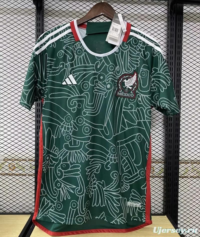 2022 Mexico Green Pre-Match Jersey