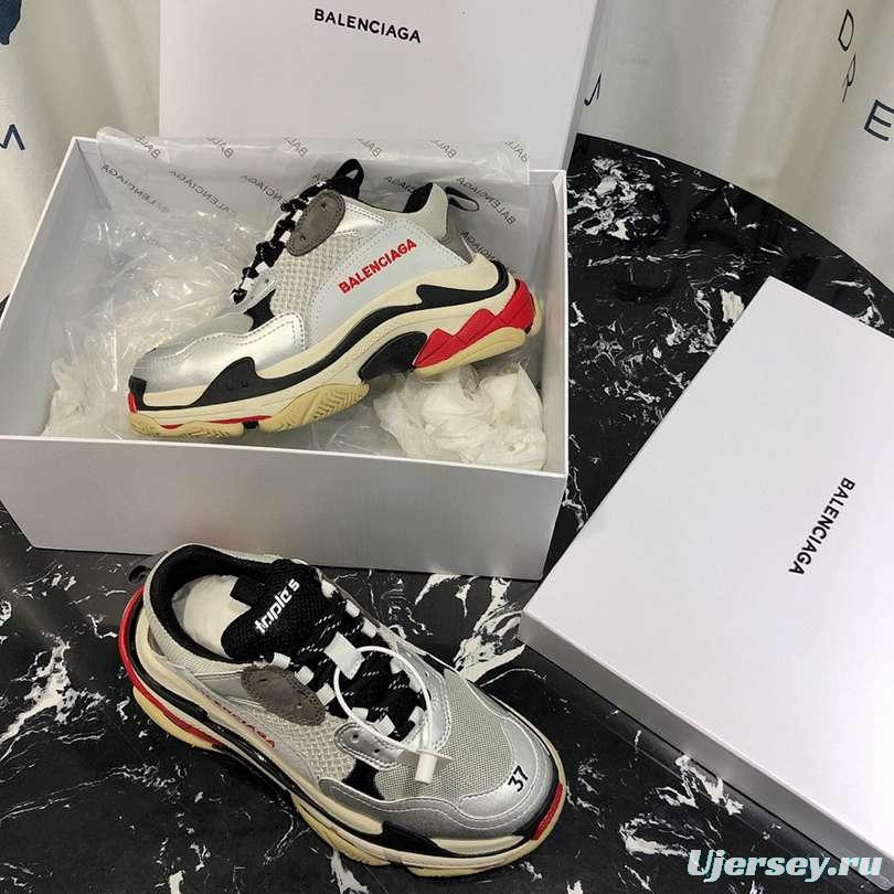 Men/Women Balenciaga Triple S Sneaker Grey/Black