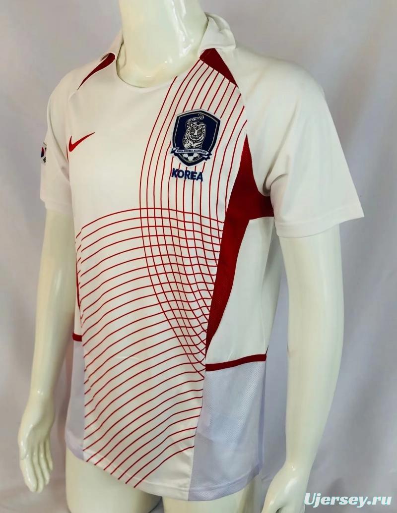 Retro 2002 South Korea Home Jersey