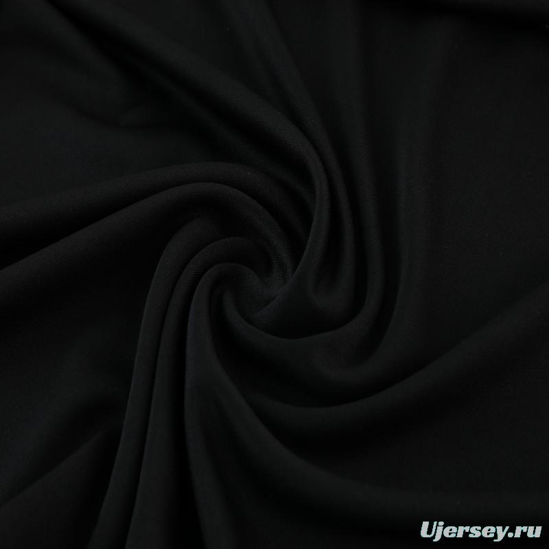 2023 NIKE Black Green Half Zipper Jacket +Pants