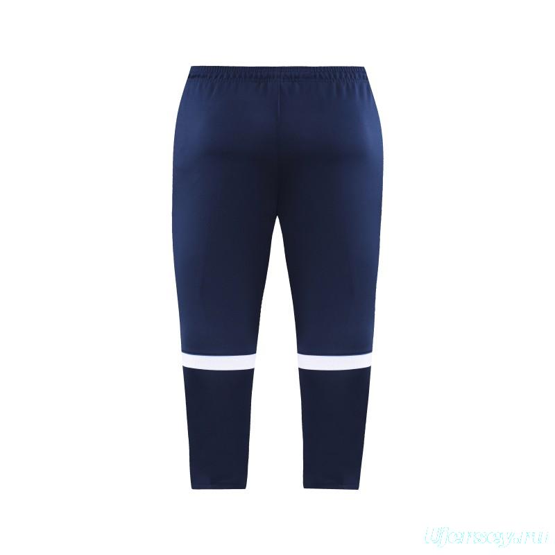 2023 NIKE Blue Black Half Zipper Jacket +Pants