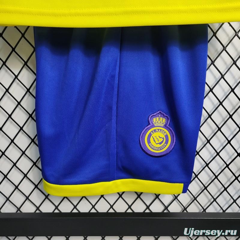 22/23 Al-Nassr FC Home Kids Jersey  Size 16-28