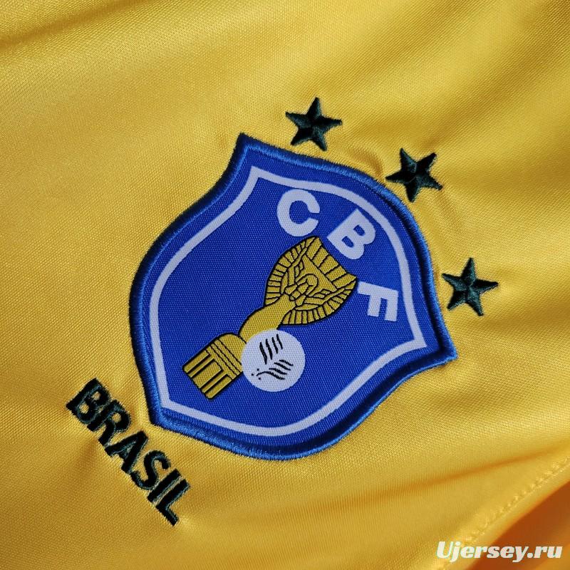 Retro 1988/1990 Brazil Home Jersey