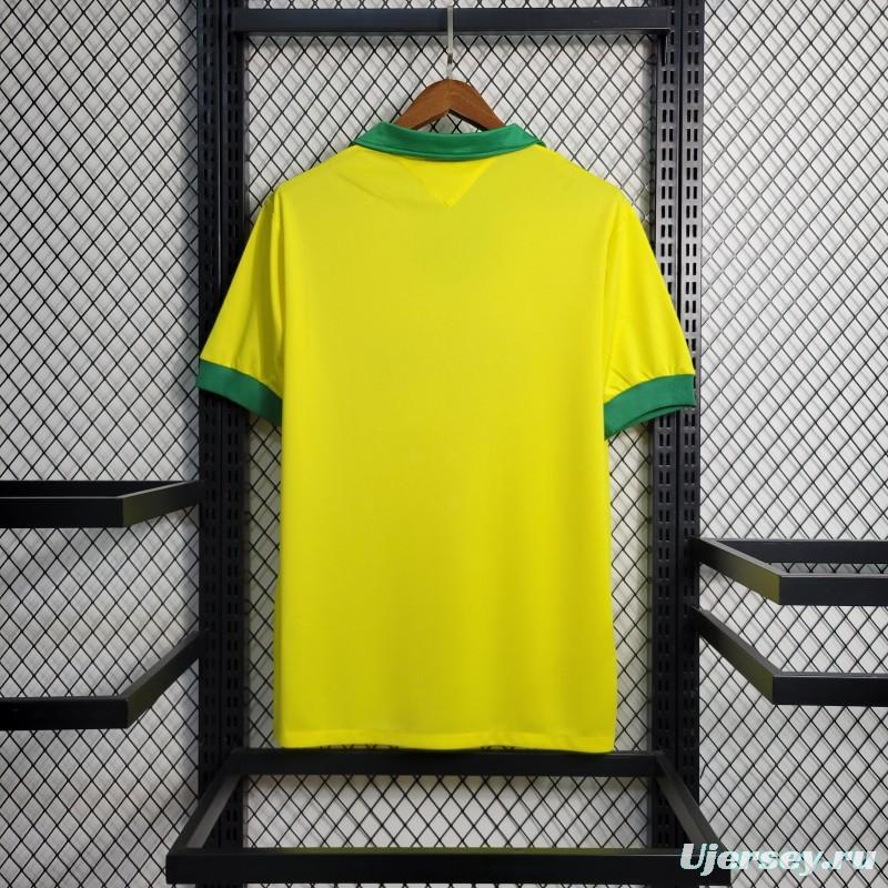 Retro 1958 Brazil Home Jersey