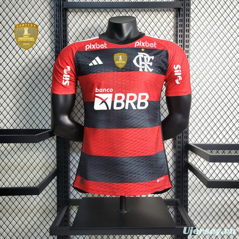 Player Version 23/24 Flamengo With All Sponsors+Patches