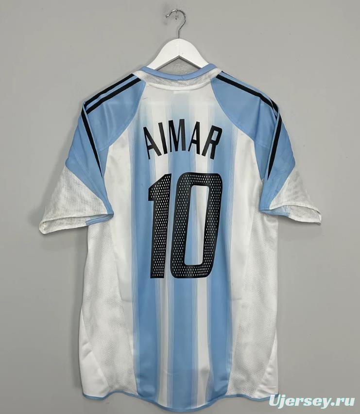 Retros 2004 Argentina Home Jersey