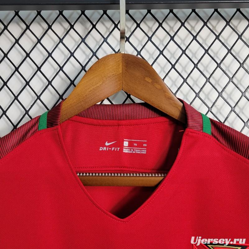 Retro 2016 Portugal Home Jersey