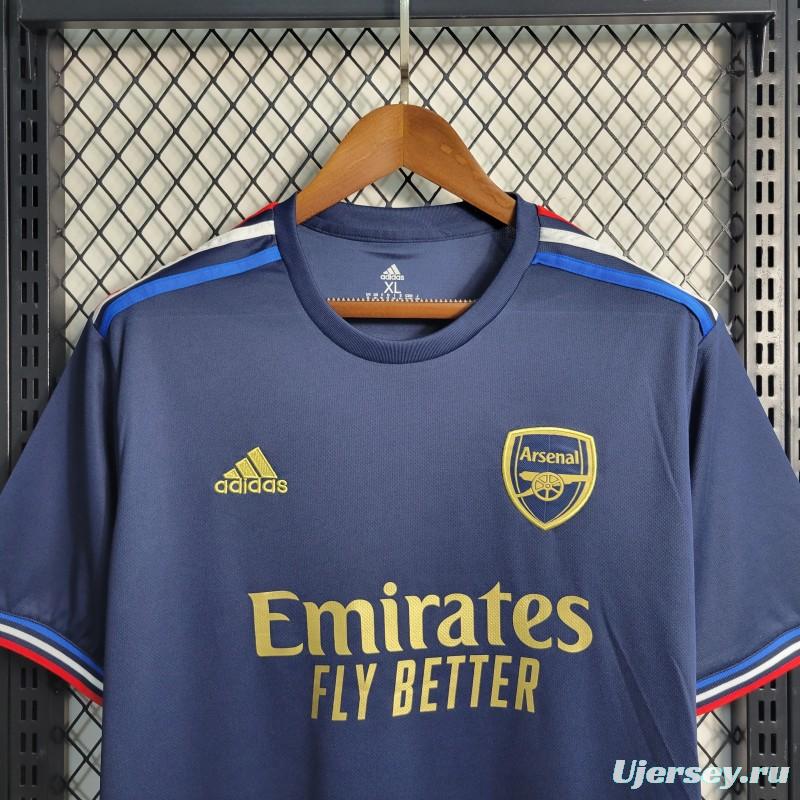 23-24 Arsenal Concept Navy Jersey