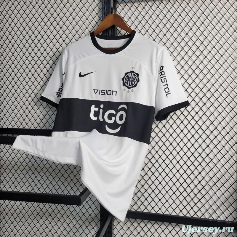 23-24 Paraguayan Olimpia Home Jersey