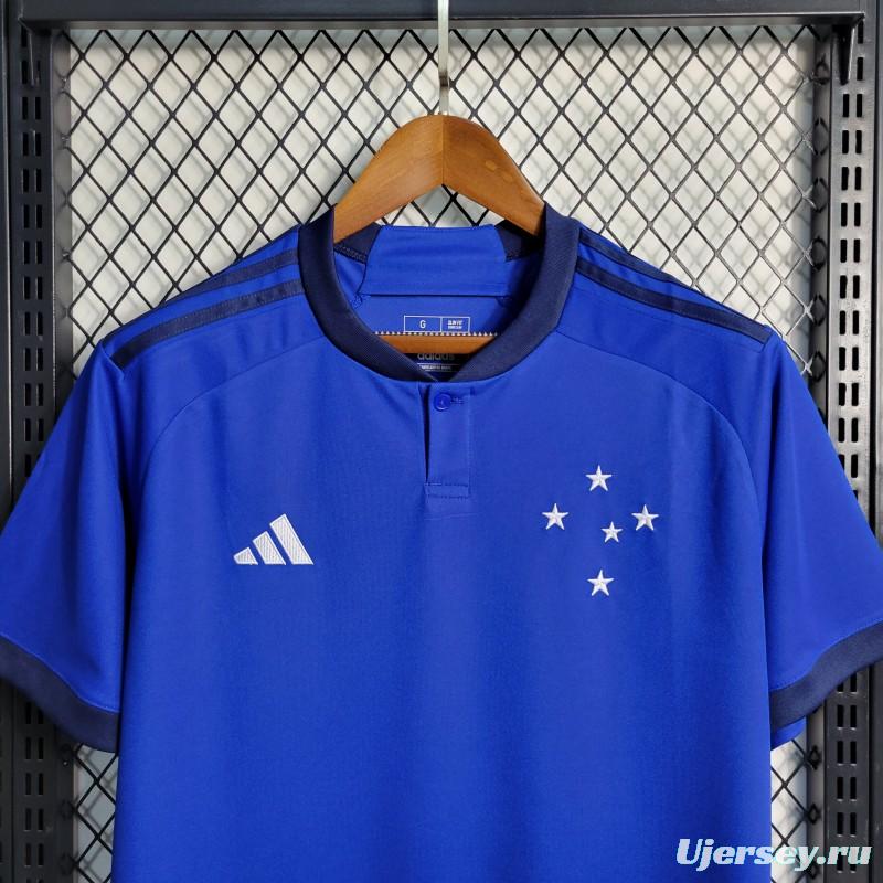 23-24 Cruzeiro Home Jersey