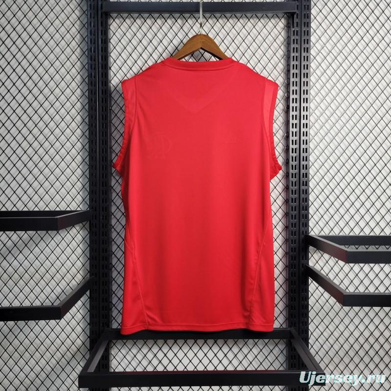 23-24 Flamengo Red Vest Jersey