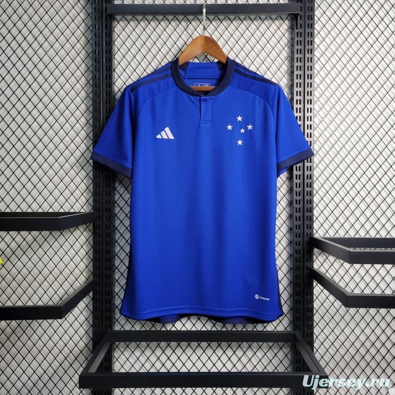 23-24 Cruzeiro Home Jersey