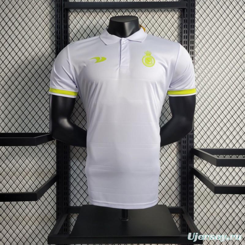 23-24 Al Nassr White POLO Jersey