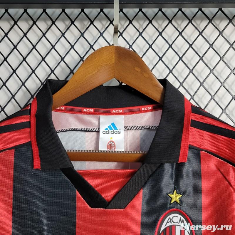 Retro 1998/99 AC Milan Home Jersey