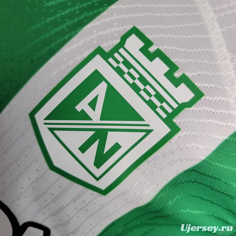 Player Version 23-24 Atlético Nacional Home Jersey