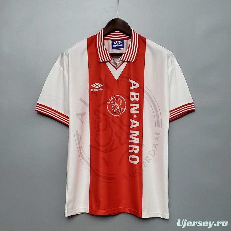 Retro 95/96 Ajax Home Jersey