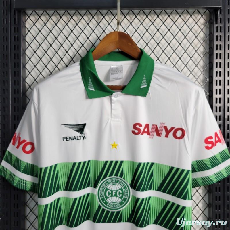 Retro 97-98 Brazil Team Coritiba Home Jersey