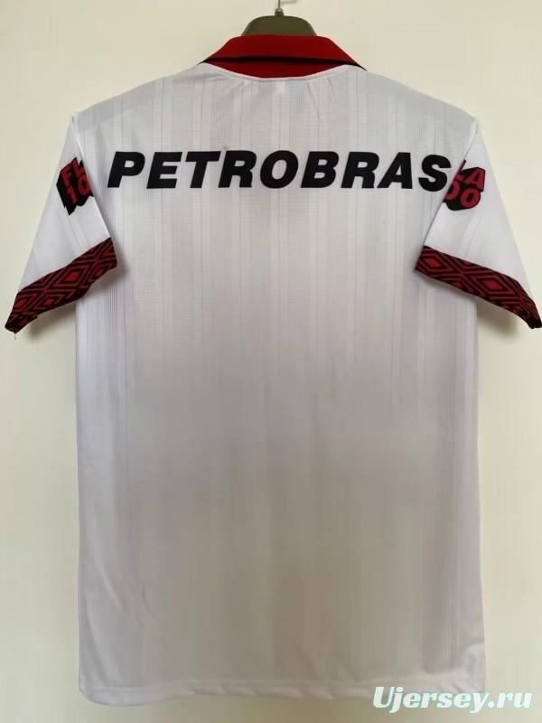 Retro 95/96 Flamengo Away White Special Edition Jersey