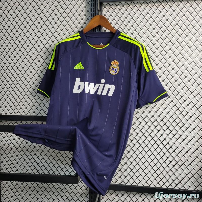 Retro 2012-13 Real Madrid Away Black Jersey