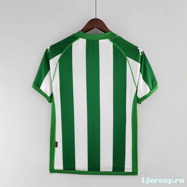 Retro 01/02 Real Betis Home Jersey