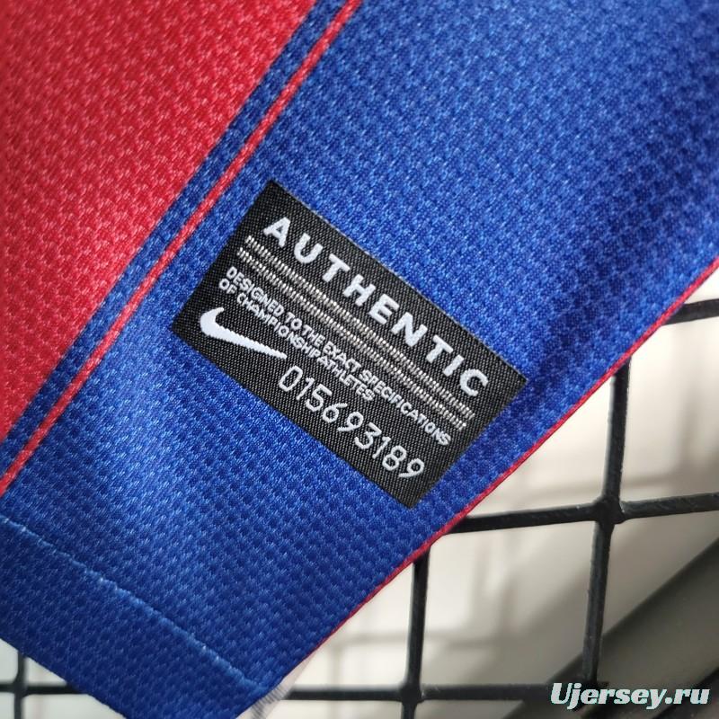 Retro 09-10 Barcelona Home Soccer Jersey