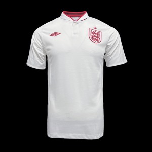 Retro 2012 England Home Soccer Jersey