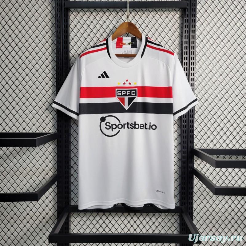 23-24 Sao Paulo Home Jersey