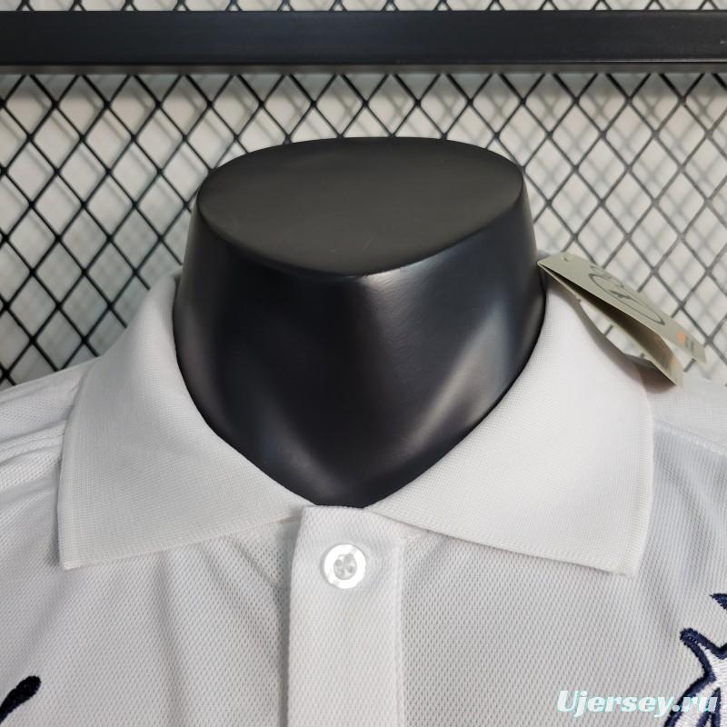 23-24 Olympique Marseille POLO White Jersey