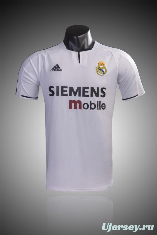 Retro 03/04 Real Madrid Home Jersey