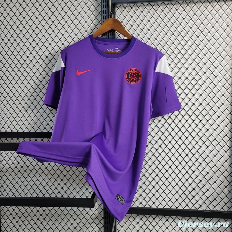 23-24 PSG Purple Training Jersey