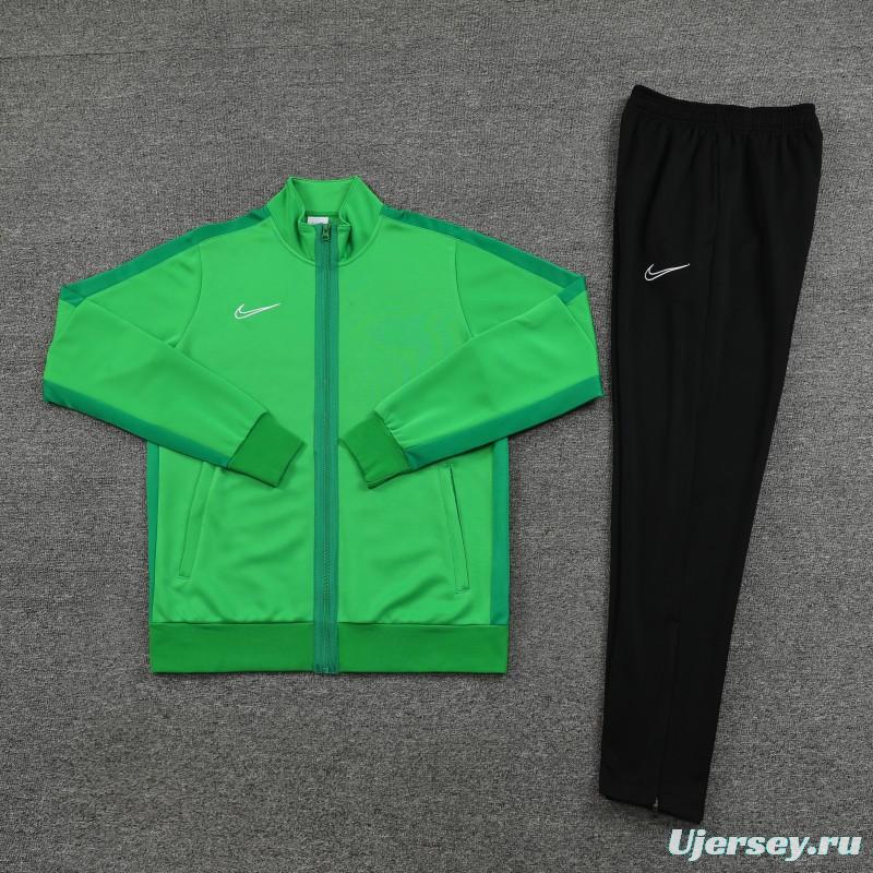 2023 Nike Green Full Zipper Jacket +Pants