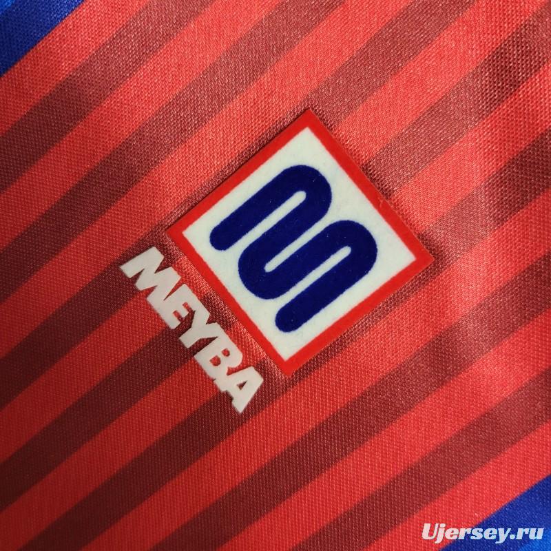 Retro 91/92 Barcelona Home Long Sleeve Jersey