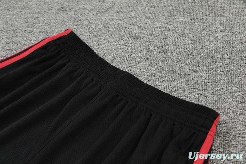 23-24 Bayern Munich Black Red Short Sleeve+Shorts