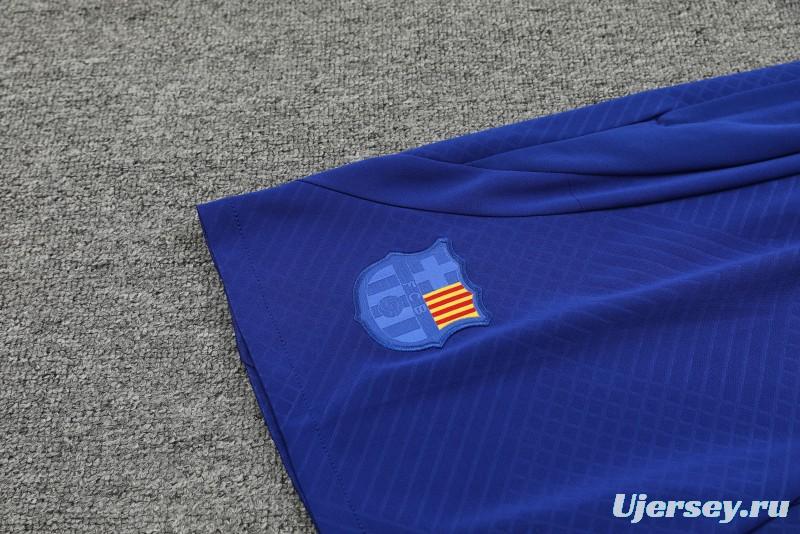 23-24 Barcelona Blue Vest Jersey+Shorts