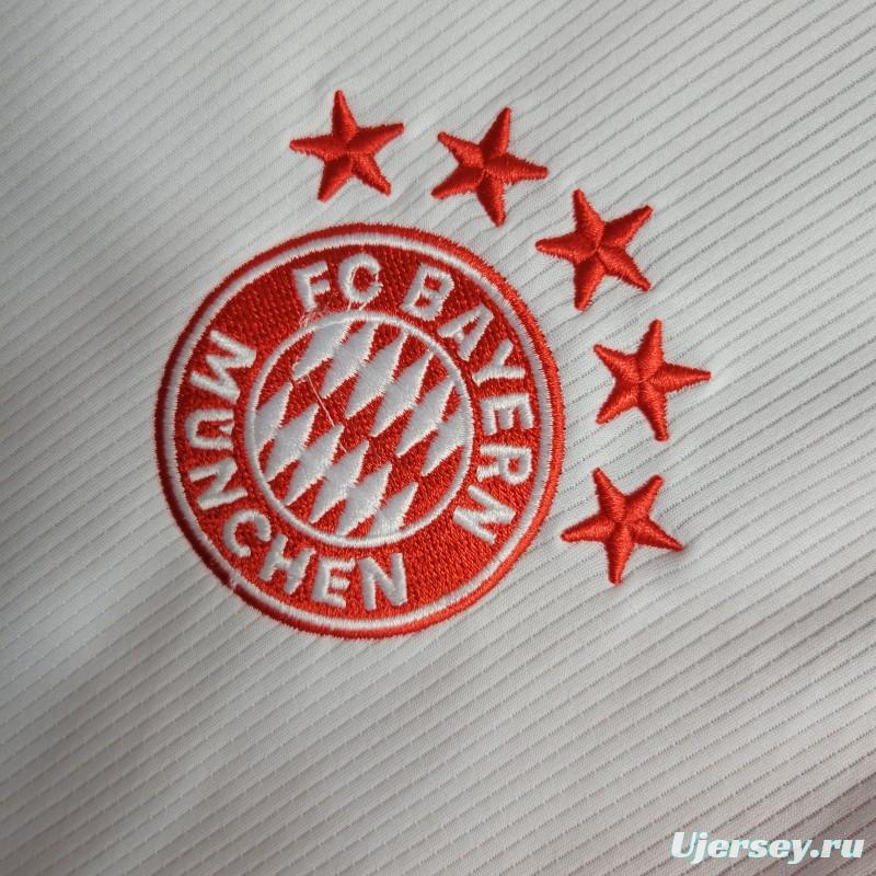 23-24 Bayern Munich Home Long Sleeve Jersey