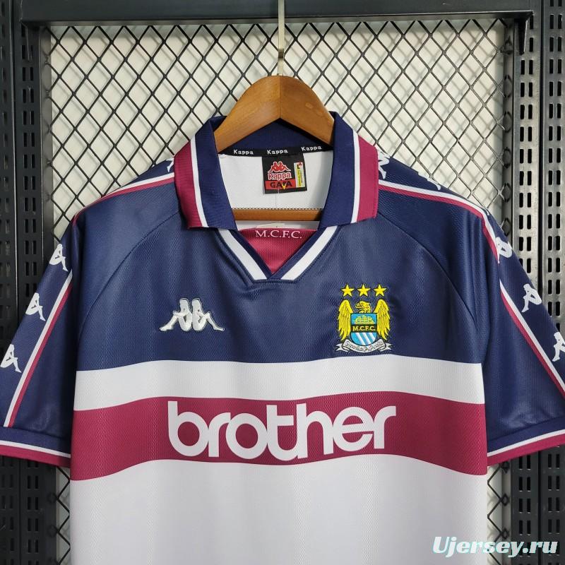 Retro 1997-98 Manchester City Away Jersey