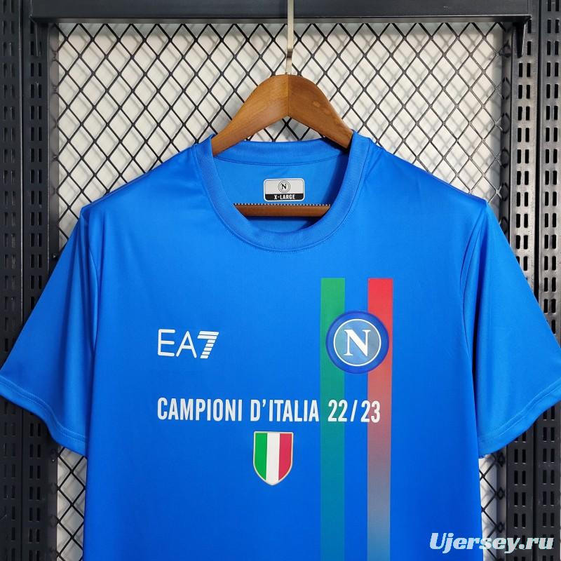 23-24 Napoli Champions Version Jersey