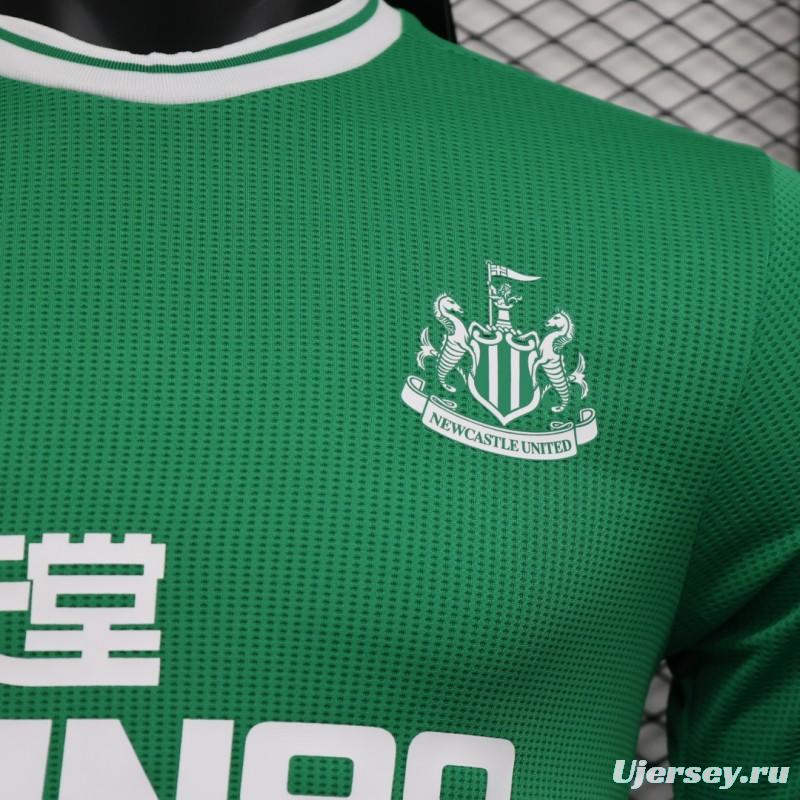 Player  Version 23/24 Newcastle United Away Green Jersey