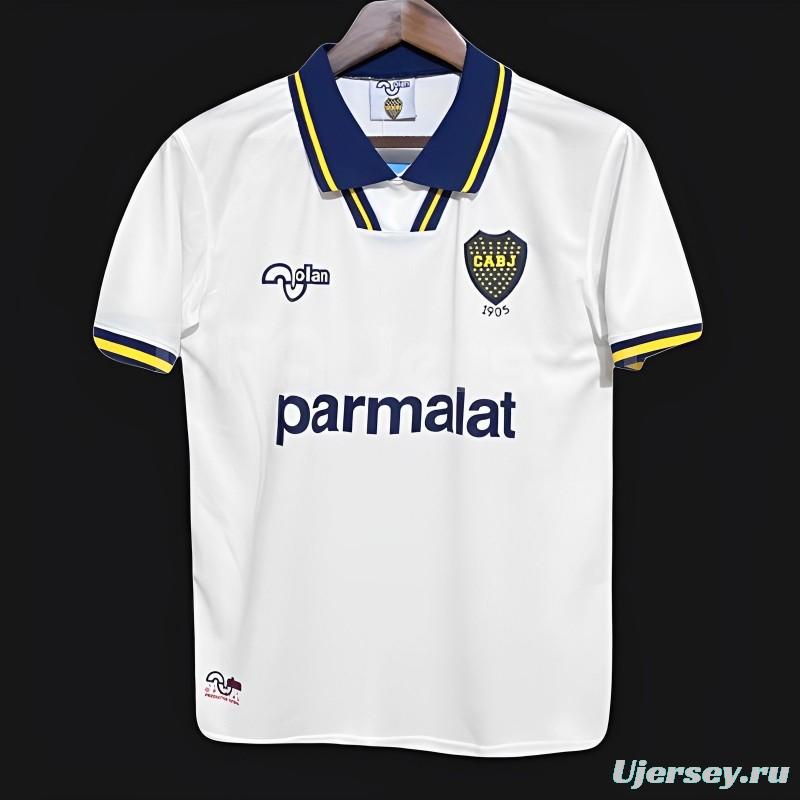 Retro 92/93 Boca Juniors Away White Jersey