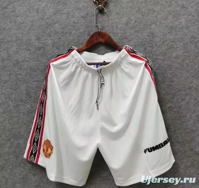 Retro 98/99 Manchester United Home Shorts