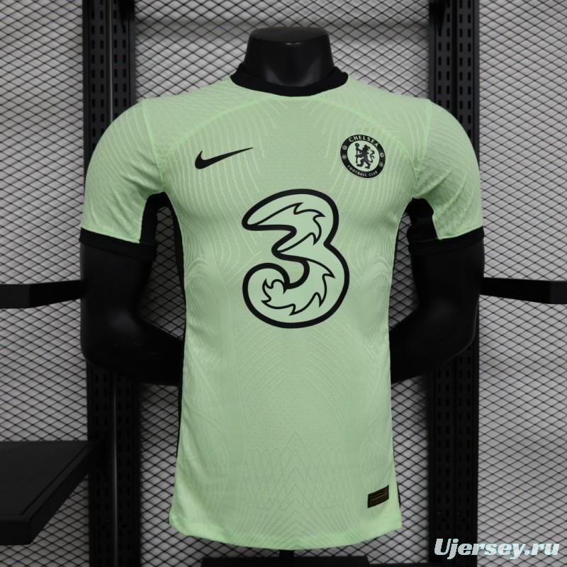 Player Version 23/24 Chelsea Away Green Jersey