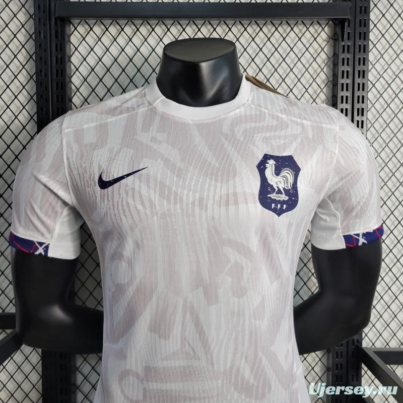 Player Version 23-24 France Away Jersey