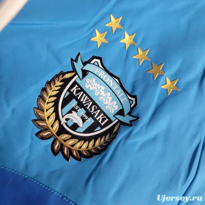 23-24 Kawasaki Frontale Blue Windbreaker