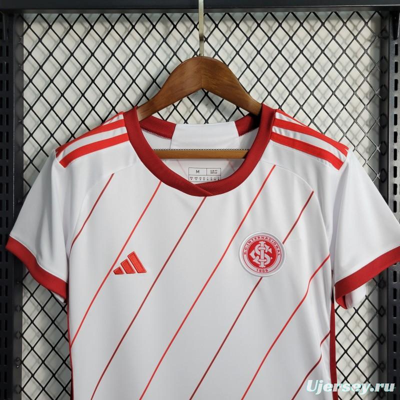 23-24 Women SC Internacional Away White Jersey