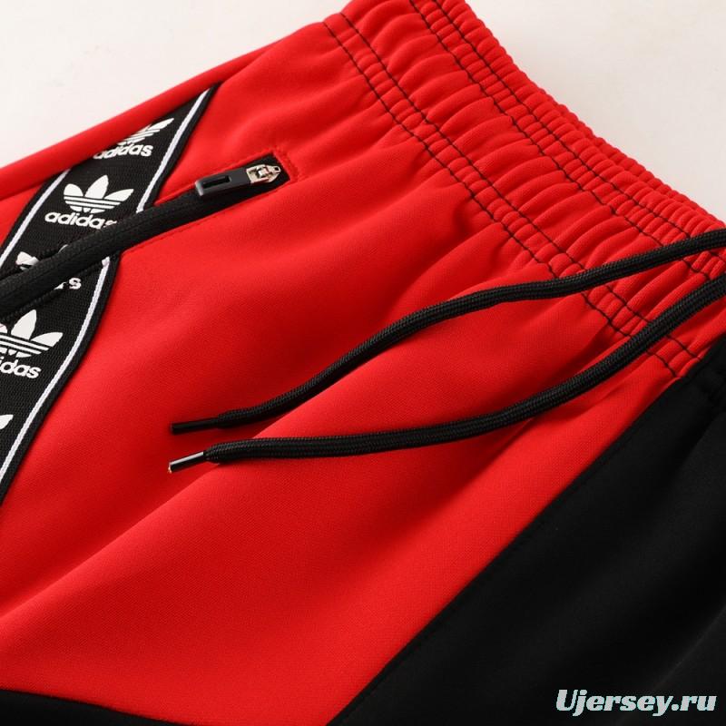 23/24 Adidas Original Wine/Red Full Zipper +Pants