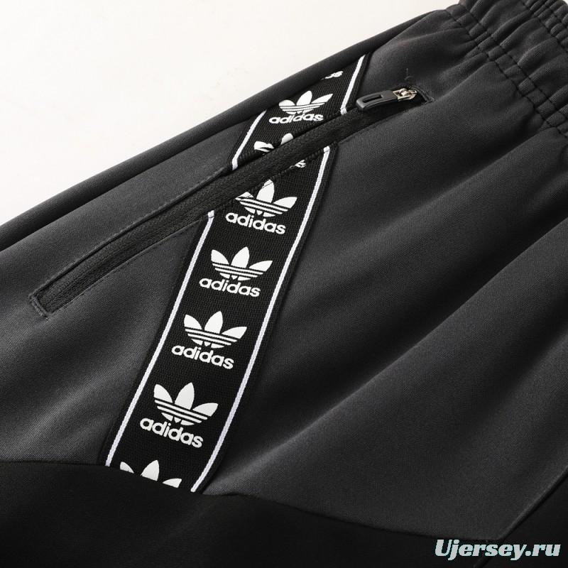 23/24 Adidas Original Black/Grey Full Zipper +Pants